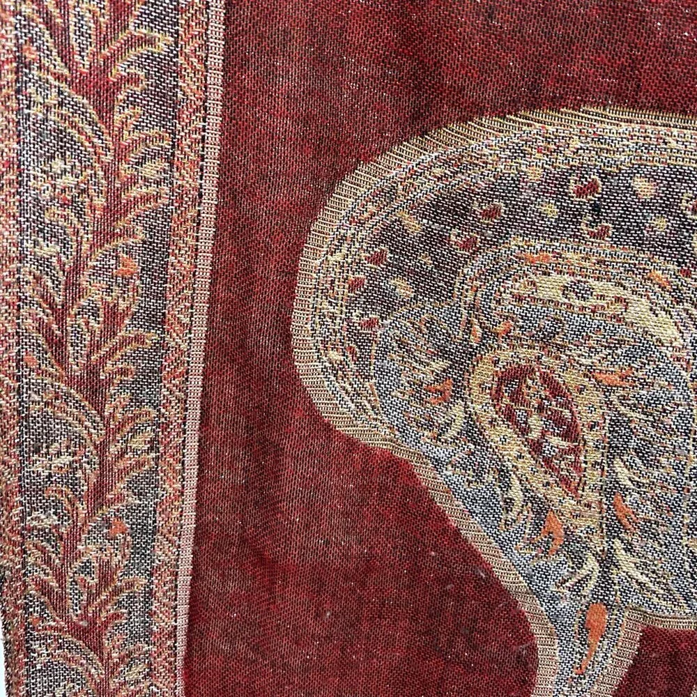 Large Paisley Design Shawl Wrap Scarf